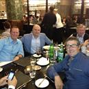 Michael with David Boem and Darren Beadman at Rockpool Restaurant Michael with David Boem and Darren Beadman at Rockpool Restaurant